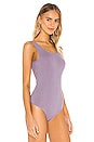 view 3 of 5 Ruby Bodysuit in Purple Sage