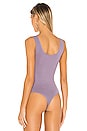 view 4 of 5 Ruby Bodysuit in Purple Sage