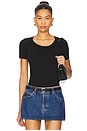 view 1 of 4 Holly Shaping Tee in Black