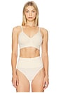 view 1 of 4 V Neck Bralette in Nude