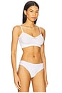 view 2 of 4 Audrey Unlined Bralette in White