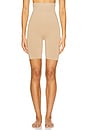 view 1 of 4 Seamless Solutions High Waist Thigh Shaper in Almond