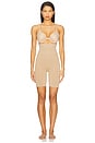view 4 of 4 Seamless Solutions High Waist Thigh Shaper in Almond
