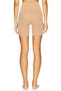 view 3 of 4 Brigitte Mid Waist Thigh Shaper in Almond