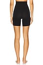 view 3 of 4 Brigitte Mid Waist Thigh Shaper in Black