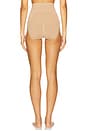 view 3 of 4 Ariel Mid Waist Shaping Brief in Almond