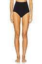 view 1 of 4 Ariel Mid Waist Shaping Brief in Black