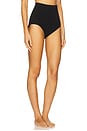view 2 of 4 Ariel Mid Waist Shaping Brief in Black