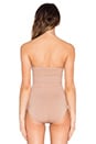 view 4 of 4 Conner Convertible Halter Bodysuit in Almond