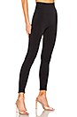 view 2 of 4 Ankle Length Seamless Legging in Black