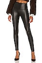 view 1 of 4 Faux Leather Legging in Black