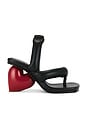 view 1 of 5 Love Heel in Black & Red