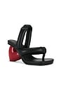 view 2 of 5 Love Heel in Black & Red