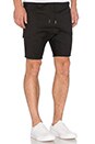 view 2 of 3 SHORT SALERNO M.U. in Black