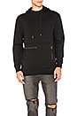view 1 of 4 Rugger Hooded Sweatshirt in Black