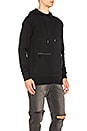 view 2 of 4 Rugger Hooded Sweatshirt in Black
