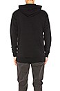 view 3 of 4 Rugger Hooded Sweatshirt in Black