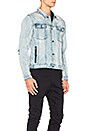 view 3 of 5 Greaser Denim Jacket in Busted Blue Thrash
