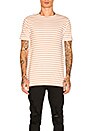 view 1 of 4 Flintlock Tee in Wheat & White