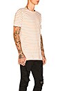 view 2 of 4 Flintlock Tee in Wheat & White