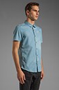 view 2 of 5 Cirrus Short Sleeve Shirt in Indigo
