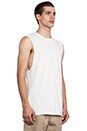 view 2 of 4 Flintlock Muscle Tee in White