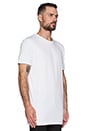 view 2 of 3 Tall Tee in White