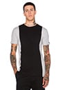 view 1 of 3 Flintlock Side Tee in Black & Grey Marle