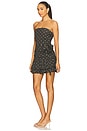 view 2 of 4 Midnight Polka Bloom Dress in Black