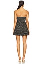 view 3 of 4 Midnight Polka Bloom Dress in Black
