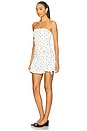 view 2 of 4 Moonlight Polka Bloom Dress in White