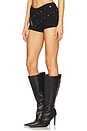 view 3 of 6 Dani Belt Short in Black