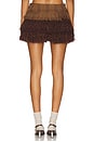 view 4 of 6 Rosette Wool Skort in Brown