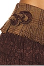 view 6 of 6 Rosette Wool Skort in Brown