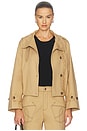 view 2 of 5 Little Wanderer Trench Jacket in Tan