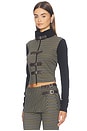 view 2 of 5 Olive Grove Stripe Fleece Jacket in Multi