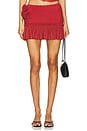 view 1 of 6 Flower Skirt Red in Red