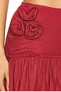 view 6 of 6 Flower Skirt Red in Red
