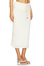 view 2 of 6 Milky Knit Long Skirt in Ivory