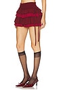 view 3 of 6 Marie Tutu Skirt in Red