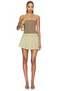 view 5 of 6 FALDA FUNFAIR BREEZE PLEATED  in Tan