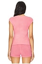 view 3 of 4 Frilla Knit Vest in Pink