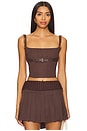 view 1 of 4 Perfect Bustier Ever in Brown