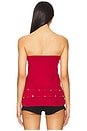 view 4 of 5 My Belt Tube Top in Red