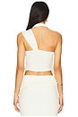 view 4 of 5 Milky Knit Tie Scarf Top in Ivory
