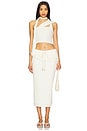 view 5 of 5 Milky Knit Tie Scarf Top in Ivory