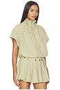 view 3 of 5 Star Breeze Vest Top in Tan