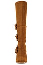 view 4 of 5 Bow Suede Boot in Tan