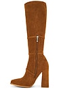view 5 of 5 Bow Suede Boot in Tan