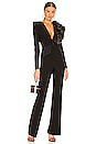 view 1 of 5 Twiggy Faux Fur Jumpsuit in Black